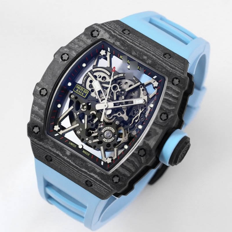 RM 35-02 1:1 Super Clone Carbon Fibre Blue