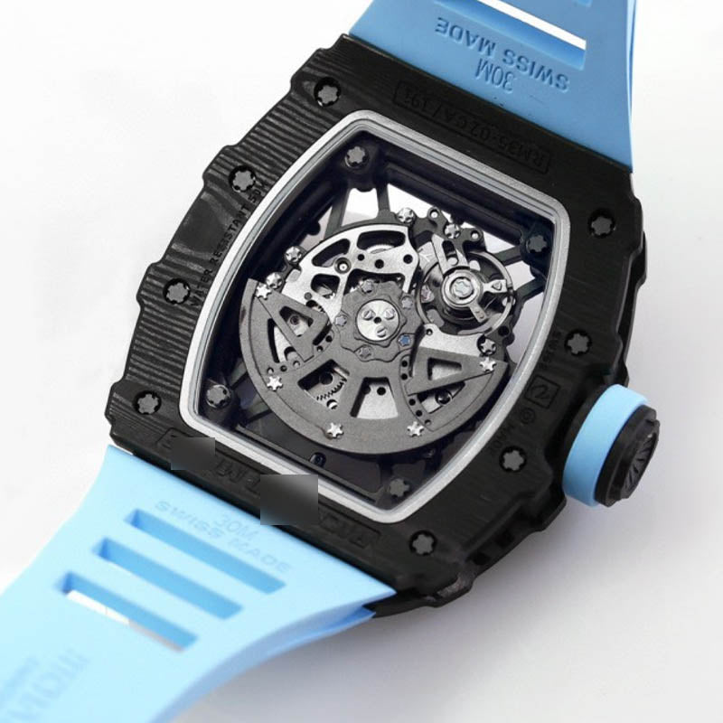 RM 35-02 1:1 Super Clone Carbon Fibre Blue