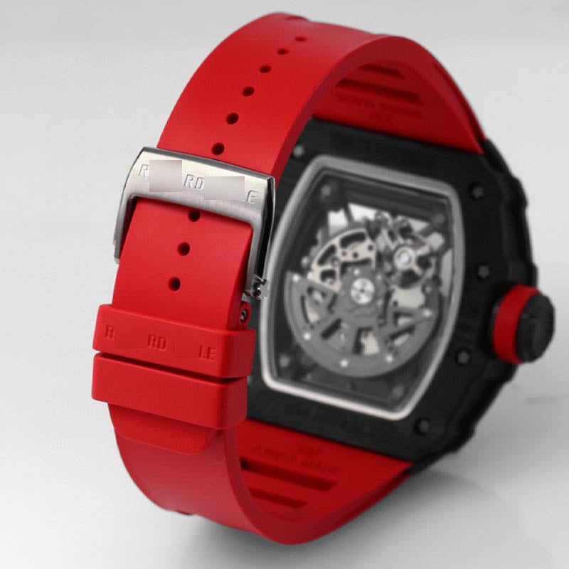 RM 35-02 1:1 Super Clone Carbon Fibre Black& Red