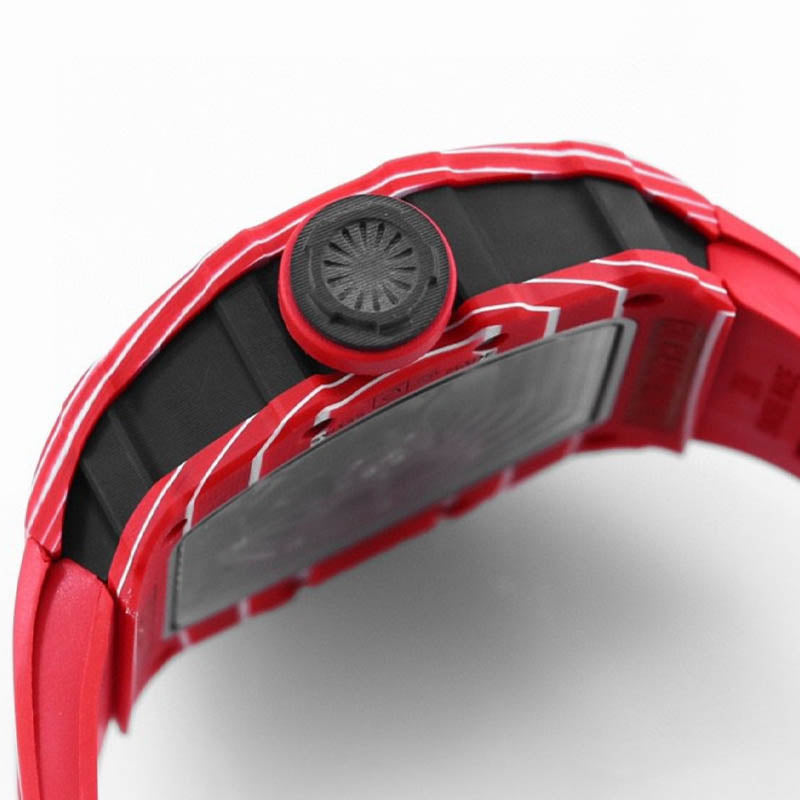 RM 35-02 1:1 Super Clone Carbon Fibre Red& White