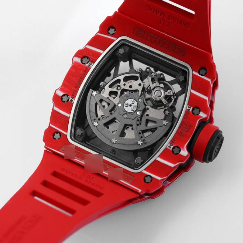 RM 35-02 1:1 Super Clone Carbon Fibre Red& White