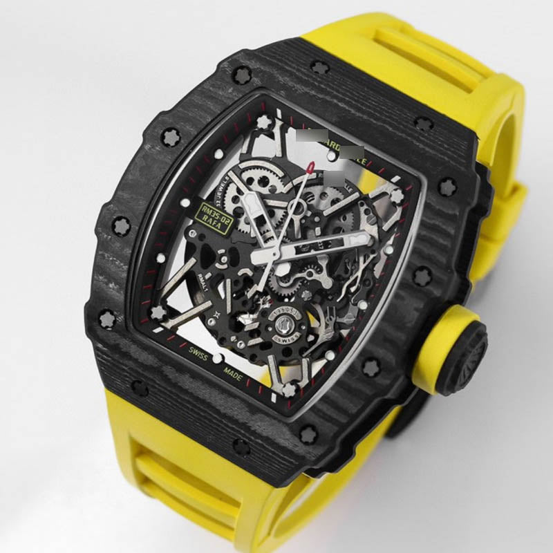 RM 35-02 1:1 Super Clone Carbon Fibre Yellow