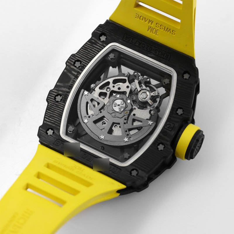 RM 35-02 1:1 Super Clone Carbon Fibre Yellow