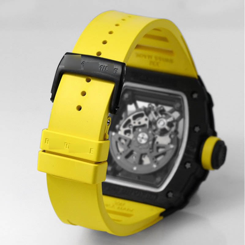 RM 35-02 1:1 Super Clone Carbon Fibre Yellow