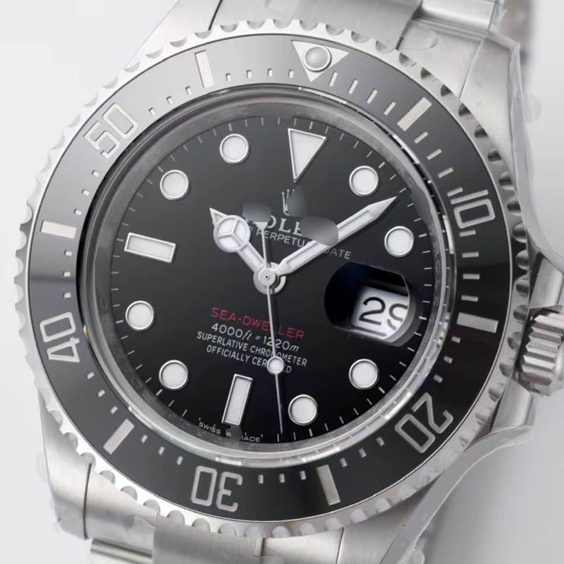 Sea-Dweller m126600-0002 1:1 Super Clone , 43 mm, Black Dial