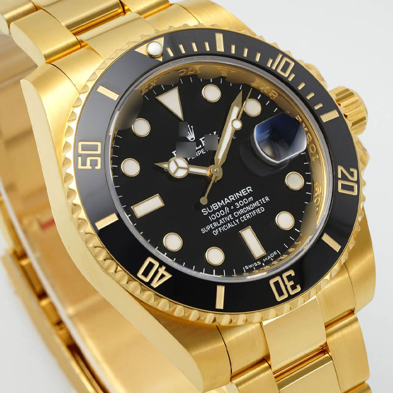 Submariner m116618ln 1:1 Super Clone, 40 mm, Black Dial