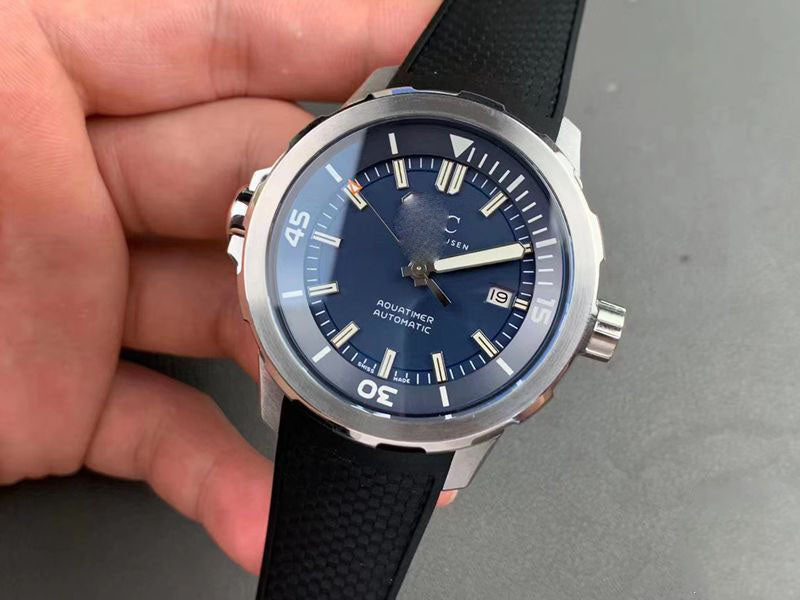 AQUATIMER JACQUES YVES IW329005 V6 FACTORY BLUE DIAL