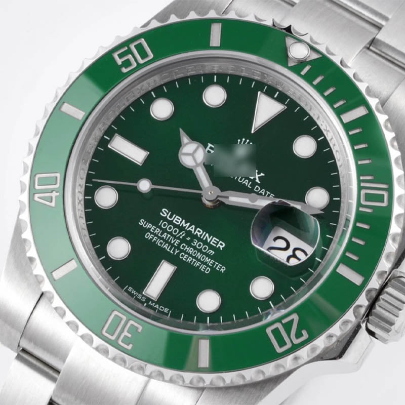 Submariner m116610lv 1:1 Super Clone Oyster, 40 mm, Green Dial