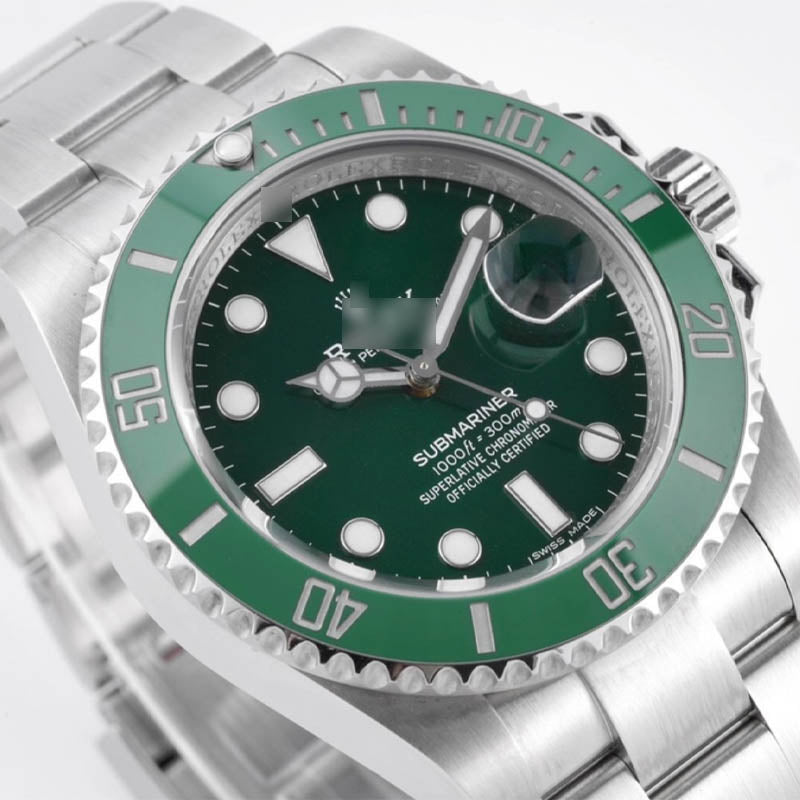 Submariner m116610lv 1:1 Super Clone Oyster, 40 mm, Green Dial