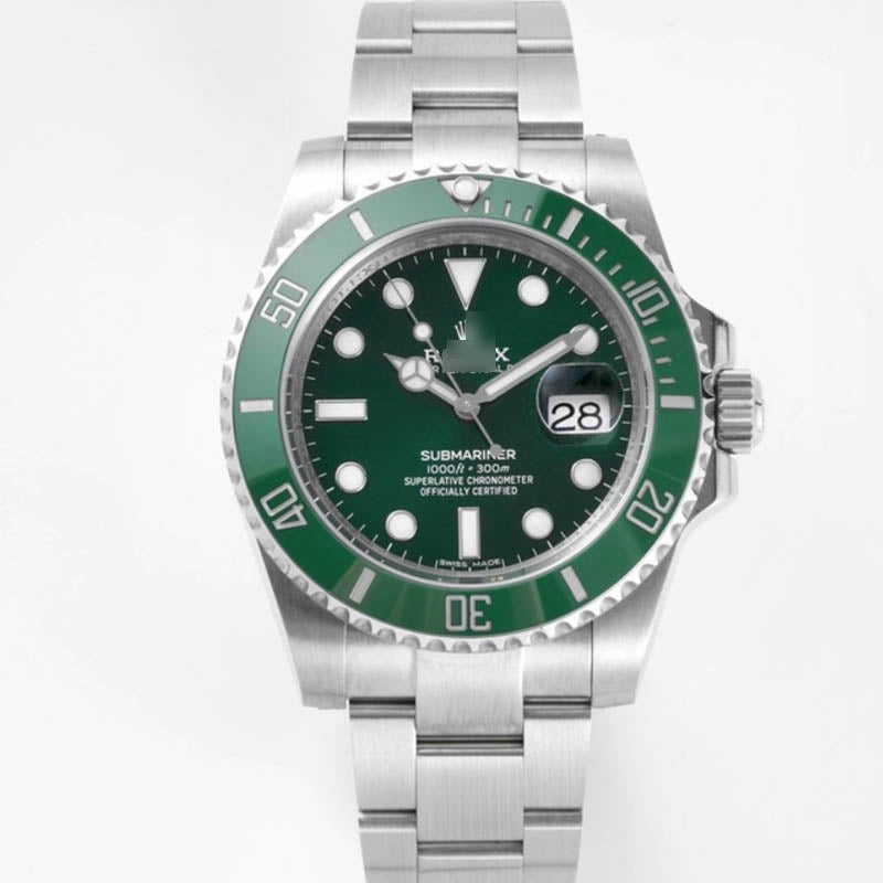 Submariner m116610lv 1:1 Super Clone Oyster, 40 mm, Green Dial